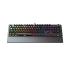 Fantech MaxPower MK853 V2 RGB Mechanical Gaming Keyboard, Macro Supported, Ergonomic Wrist Rest, Anti Ghost Keys - Black/Blue Switch