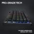 Logitech G PRO X TKL LIGHTSPEED Wireless (2.4GHz, Bluetooth, Wired USB) RGB Gaming Keyboard, GX Brown Tactile, PBT Keycaps w/ USB-C, Media Controls & Volume Roller - Black
