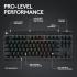 Logitech G PRO X TKL LIGHTSPEED Wireless (2.4GHz, Bluetooth, Wired USB) RGB Gaming Keyboard, GX Brown Tactile, PBT Keycaps w/ USB-C, Media Controls & Volume Roller - Black