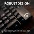 Logitech G413 SE Full-Size Mechanical Gaming Keyboard - Backlit Keyboard with Tactile Mechanical Switches, Anti-Ghosting, Compatible with Windows, macOS - Black Aluminum(عربي)