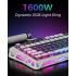 GravaStar Mercury V75 HE Keyboard – 75% Hall‑Effect Magnetic‑Switch Gaming Keyboard, 79‑Key, 8000 Hz Polling, 0.005RT, Wired USB-C, RGB Backlit, Adjustable Actuation, Semi‑Aluminum Chassis -Mecha Gray