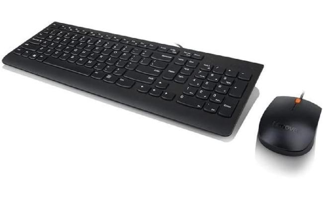 Lenovo Gx30M39607 300 Usb Arabic 253 Keyboard & Mouse Combo , wired , black