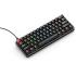 Glorious GMMK COMPACT (60%) , Modular Mechanical Gaming Keyboard - US (ANSI) 61/62 Keys -Removable USB Cord , RGB LED Backlit, Hot Swap Switches (Black/Brown Switches)