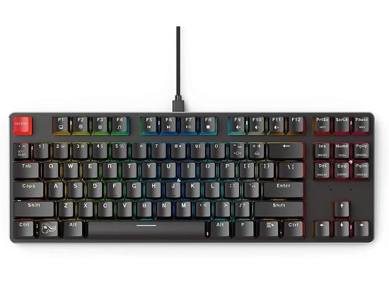 Glorious GMMK TKL (80%), Modular Mechanical Gaming Keyboard -TenKeyLess 87/88 Keys - RGB LED Backlit, Hot Swap Switches (Black/Brown Switches)
