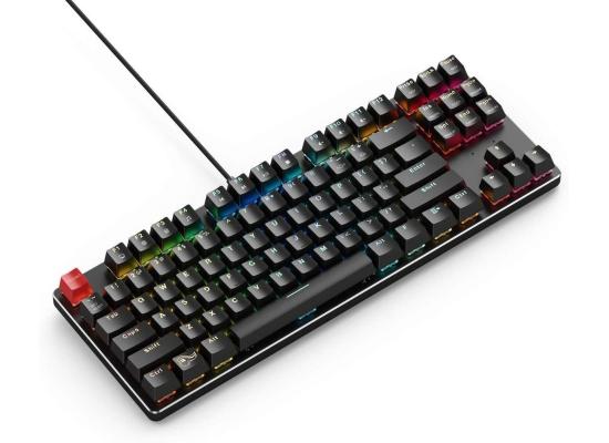 Glorious GMMK TKL (80%), Modular Mechanical Gaming Keyboard -TenKeyLess 87/88 Keys - RGB LED Backlit, Hot Swap Switches (Black/Brown Switches)