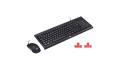 HP km100 USB Wired Gaming Waterproof Membrane Keyboard & Mouse Combo