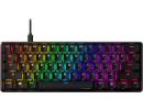 HyperX Alloy Origins 60 PBT Linear Red Switch Wired Mechanical RGB Gaming Keyboard, Ultra Compact 60% Form Factor, Detachable USB-C cable, Double shot PBT keycaps, Full Aluminum Body (English & Russian Layout)