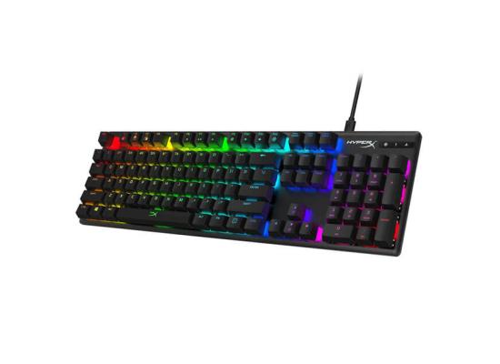 HyperX Alloy Origins Mechanical Gaming Keyboard, Macro Customization, Full Sized KeyBoard, RGB LED Backlit - Linear HyperX Red Switch