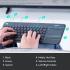 Logitech K400 Plus Wireless (2.4GHz) w/ Built-in Touch Pad Keyboard Up To 10m Range For PC-connected TV, Windows, Android, Chrome OS, Laptop, Tablet - (عربي)