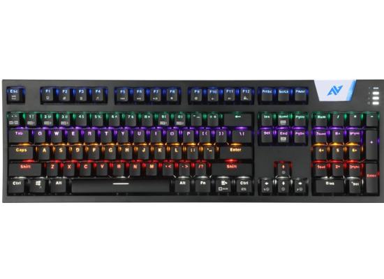 ABKONCORE K660 ARC W/ RGB Side LED&Backlit Keyboard Mechanical Gaming Keyboard IP42 Splash-Proof-Blue Switches