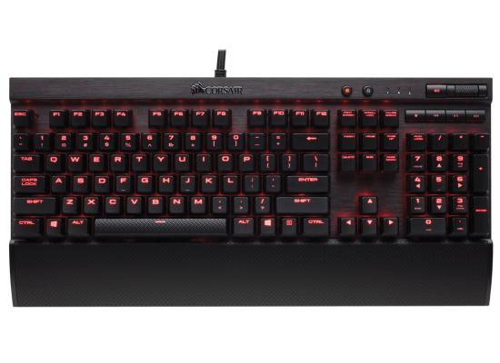 Corsair K70 RAPIDFIRE Mechanical Gaming Keyboard Red Led CHERRY® MX Speed Switch w/ Wrist Rest