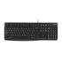 Logitech K120 Durable & Spill-Resistant Comfortable & FULL-SIZE USB Keyboard-Black