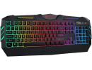 MERCURY MK59 Wired Membrane Gaming Keyboard w/ Rainbow Breathing Backlight-Black (عربي)