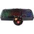 MERCURY MK59 Wired Membrane Gaming Keyboard w/ Rainbow Breathing Backlight-Black