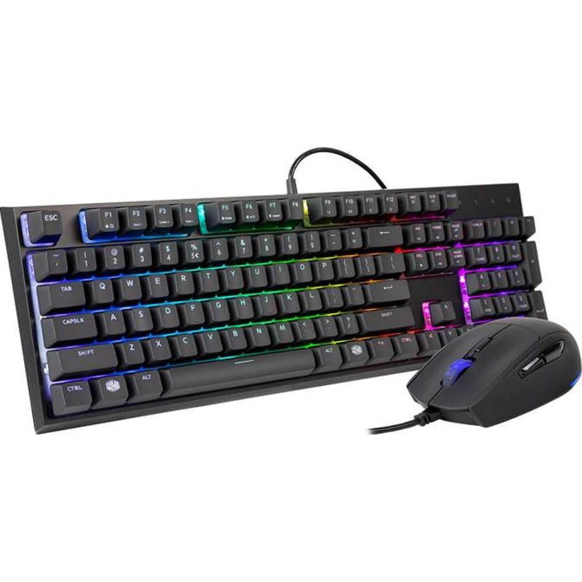 Cooler Master MasterSet MS120 Gaming Mechanical Keyboard & Mouse Combo