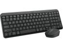 Logitech MK250 Bluetooth Wireless Mouse and Keyboard Combo: Fast & Easy Connectivity, Compact Wireless Keyboard, Ambidextrous Mouse, Durable Build - Windows/MacOS - Graphite