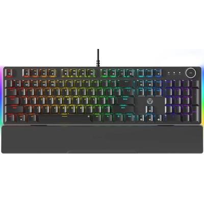 Fantech MK894 Maxpower II Mechanical Gaming Keyboard Black, Speed Grey, (Soft Linear Keys).