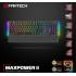 Fantech MK894 Maxpower II Mechanical Gaming Keyboard Black, Speed Grey, (Soft Linear Keys). Fantech MK894 Maxpower II Mechanical Gaming Keyboard Black, Speed Grey, (Soft Linear Keys).