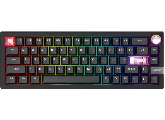 FANTECH MK920 MAXFIT6 Wireless Mechanical Gaming Keyboard - Black, Lighting Effects: 46 Modes, Connectivity: BT, Wired, Strike Speed Wireless - Black 