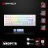 FANTECH MK920 MAXFIT6 Wireless Mechanical Gaming Keyboard - Black, Lighting Effects: 46 Modes, Connectivity: BT, Wired, Strike Speed Wireless - White