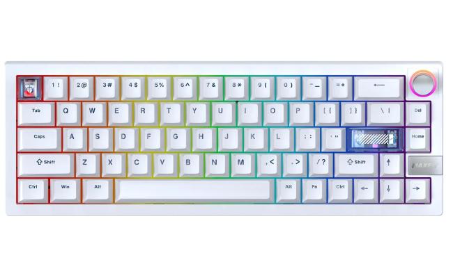 FANTECH MK920 MAXFIT6 Wireless Mechanical Gaming Keyboard - Black, Lighting Effects: 46 Modes, Connectivity: BT, Wired, Strike Speed Wireless - White