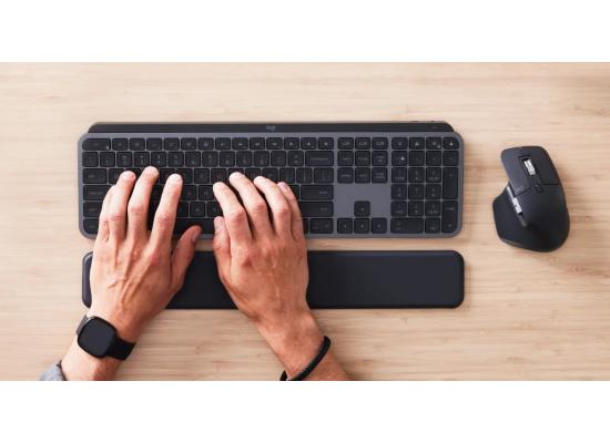 Logitech MX Keys S Combo (MX Keys S Keyboard + MX Master 3S Mouse) Wireless (2.4GHz + Bluetooth) Keyboard and Mouse Kit w/ Palm Rest, Customizable Illumination, Fast Scrolling, USB C, for Windows & Mac