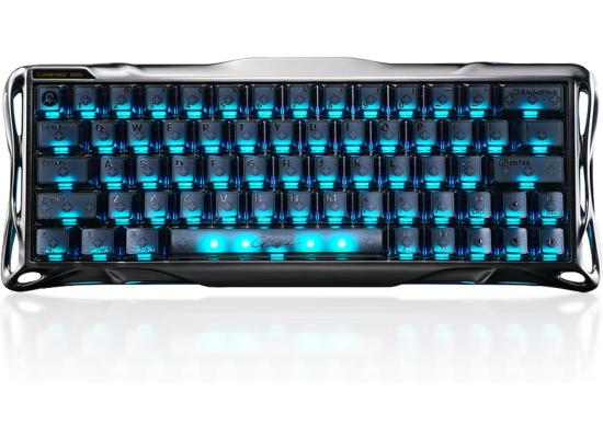 GravaStar Mercury V60 Pro 60% HE Magnetic Gaming Keyboard, True 8kHz Polling Rate, 0.125ms Latency, Dynamic Rapid Trigger, 0.005mm Adjustable Actuation, Full Aluminum Frame, Black
