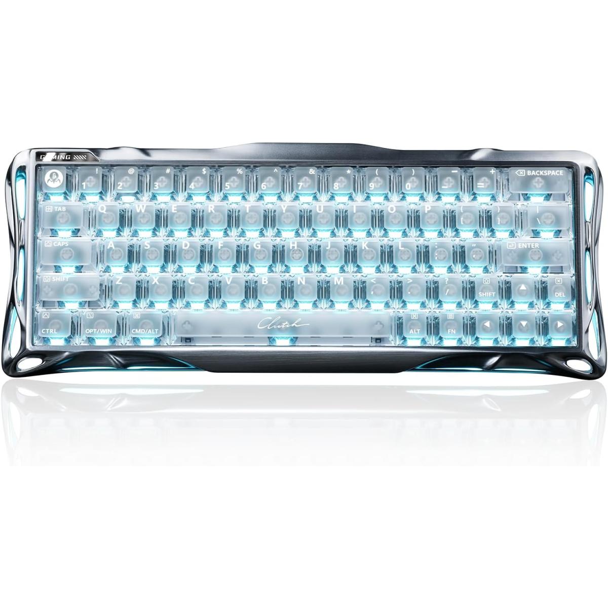 GravaStar Mercury V60 Pro 60% HE Magnetic Gaming Keyboard, True 8kHz Polling Rate, 0.125ms Latency, Dynamic Rapid Trigger, 0.005mm Adjustable Actuation, Full Aluminum Frame
