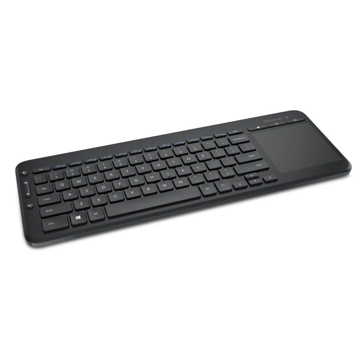 Microsoft Wireless All-In-One Media Keyboard w/ Integrated multi-touch trackpad (عربي)