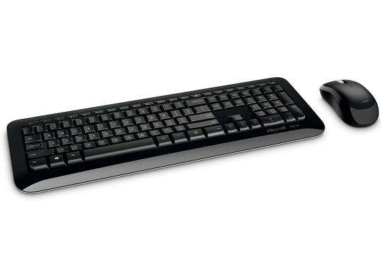 Microsoft Wireless Desktop 850 Keyboard & Mouse Kit  2.4 GHz USB Connectivity-Black