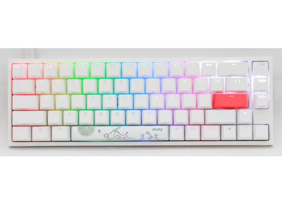 Ducky One 2 Mini RGB Cherry (Blue RGB Switch) WHITE Mechanical Gaming Keyboard 