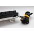 Ducky One 3 Mini 60% RGB (Black/Cherry MX Blue) Double-Shot, Hot-Swappable, USB Type-C Wired Black Mechanical Gaming Keyboard