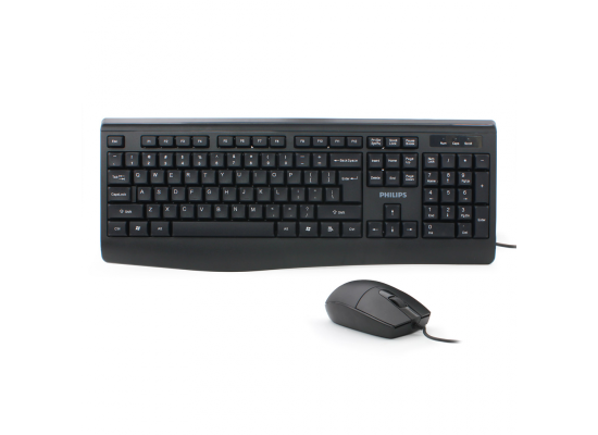 PHILIPS C284 Business Office Combo Keyboard & Mouse - Wird