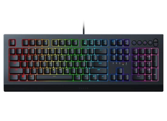 Razer Cynosa V2 Chroma RGB Membrane Wired Spill Resistant Gaming Keyboard w/ Dedicated Media Keysv & Fully programmable keys