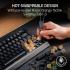 Razer BlackWidow V4 Pro 75% Wireless 2.4GHz + BT5.1 (Orange Tactile Switches / Black) Chroma RGB Compact Mechanical Gaming Keyboard w/ True 4KHz Speed & Oled Display, Hot Swappable Switches, Magnetic Wrist Rest