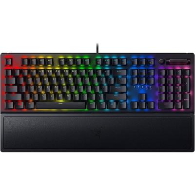 Razer BlackWidow V3 Mechanical Gaming Keyboard: Green Mechanical Switches Tactile & Clicky - Chroma RGB - Compact Form Factor - Programmable Macros - Snap Tap