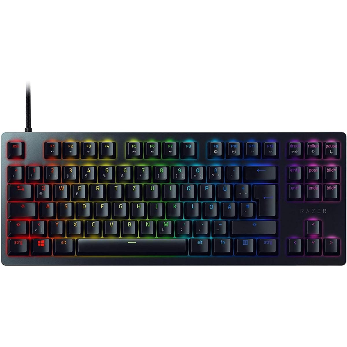 Razer Huntsman Tournament Edition Optical Gaming Keyboard, Razer Linear Optical Switches.
