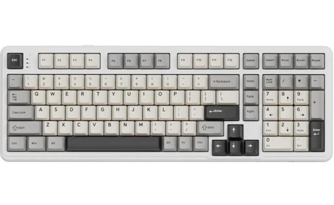 ATTACK SHARK X98 Wireless Mechanical Keyboard,Tri-Mode BT5.0/2.4GHz/USB-C Hot-Swappable,Gasket Mount with Pre-lubed Linear Switches,PBT Keycaps,RGB Backlit Gaming Keyboard for PC/Tablet/PS5/Xbox ATTACK SHARK X98 Wireless Mechanical Keyboard,Tri-Mode BT5.0/2.4GHz/USB-C Hot-Swappable,Gasket Mount with Pre-lubed Linear Switches,PBT Keycaps,RGB Backlit Gaming Keyboard for PC/Tablet/PS5/Xbox