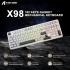 ATTACK SHARK X98 Wireless Mechanical Keyboard,Tri-Mode BT5.0/2.4GHz/USB-C Hot-Swappable,Gasket Mount with Pre-lubed Linear Switches,PBT Keycaps,RGB Backlit Gaming Keyboard for PC/Tablet/PS5/Xbox ATTACK SHARK X98 Wireless Mechanical Keyboard,Tri-Mode BT5.0/2.4GHz/USB-C Hot-Swappable,Gasket Mount with Pre-lubed Linear Switches,PBT Keycaps,RGB Backlit Gaming Keyboard for PC/Tablet/PS5/Xbox