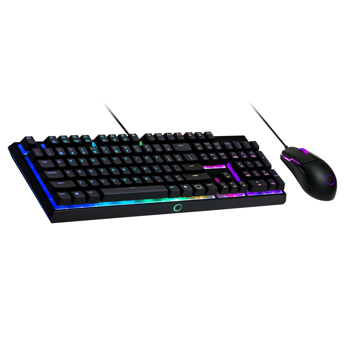 Cooler Master MS110 RGB Mem-Chanical Gaming combo Keyboard and mouse (عربي)