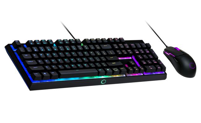 Cooler Master MS110 RGB Mem-Chanical Gaming combo Keyboard and mouse (عربي)