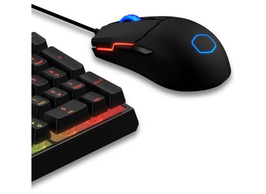 Cooler Master MS110 RGB Mem-Chanical Gaming combo Keyboard and mouse (عربي)