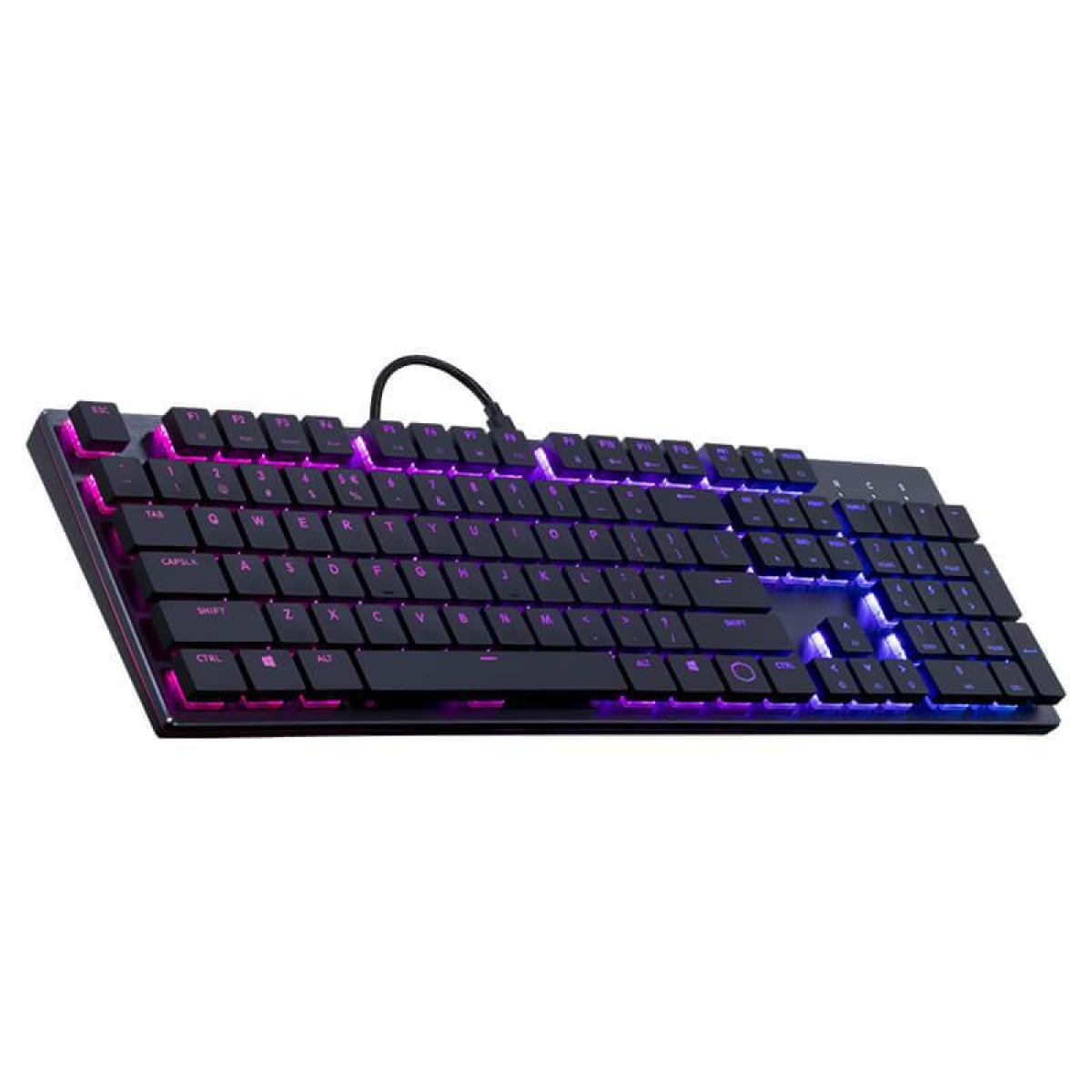 Cooler Master SK650 LOW PROFILE RGB Mechanical Gaming Keyboard - Red Switch (عربي)