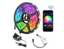 Samrt RGB Multicolor Led Strip Light, With Wifi Adapter & Remote Control, 5m