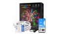 Smart Addresssable RGB Multicolor Led Strip Light, With Bluetooth Led Controller & Remote,5m