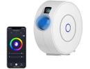 Atmosphere LED Smart Star Projector, Smart APP Control, Wifi 2.4GHz, Voice Control, Flexible Timing, Colorful Nebula Colors, For Home, Bedroom, Home Theater, Gaming Room