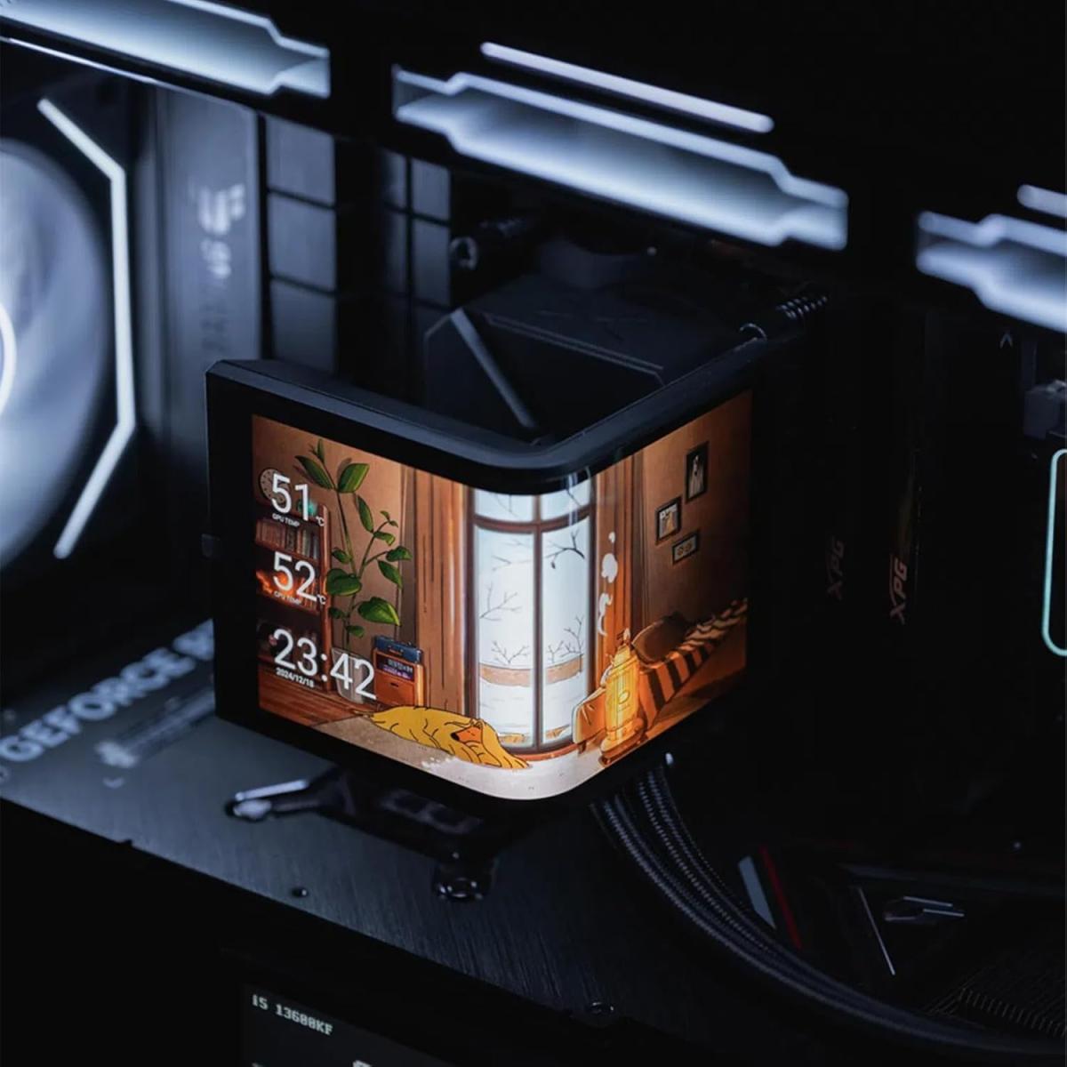 TRYX Panorama SE 360 (Black) ARGB High- Preformance AIO CPU Liquid Cooler, 6.67