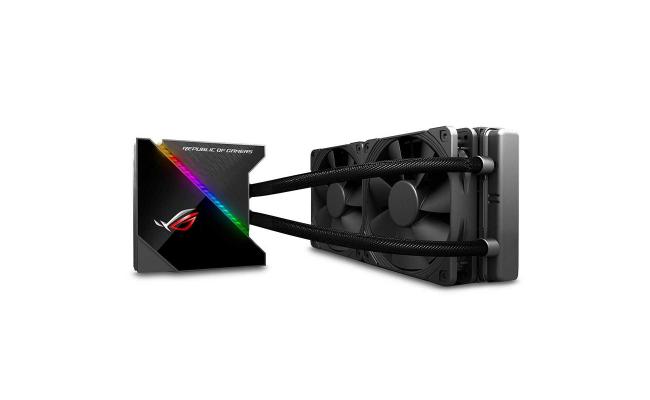 Asus ROG Ryujin 240 all-in-one liquid CPU cooler with LiveDash color OLED