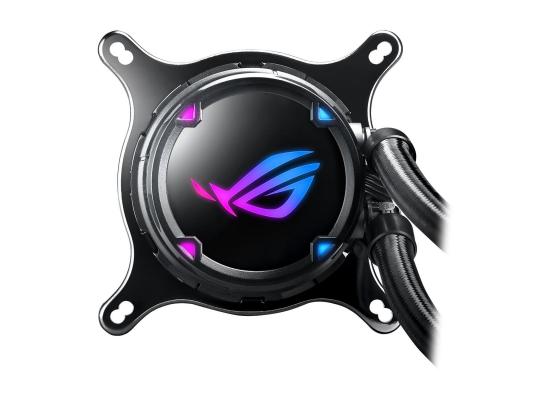 Asus ROG Strix LC120 RGB all-in-one liquid CPU water cooler with Aura Sync, LGA1700 Support