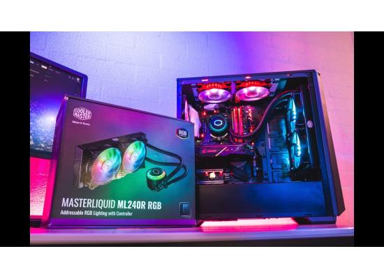 Cooler Master MASTERLIQUID ML240R RGB CPU Liquid Cooler